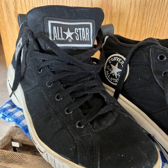 CONVERSE ALL STAR, Chuck Taylor Black Canvas Men\'s size US 12 main image 9